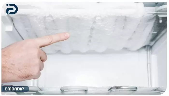 نحوه رفع ایراد برفک زدایی نکردن یخچال فریزر آدمیرال