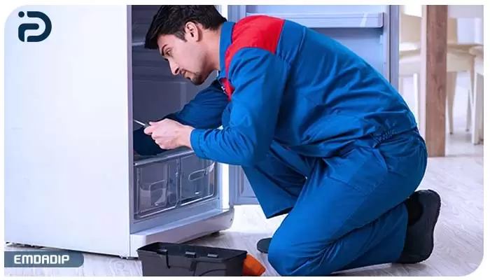 آموزش تعمیرات و عیب یابی کار نکردن یخچال ایندزیت