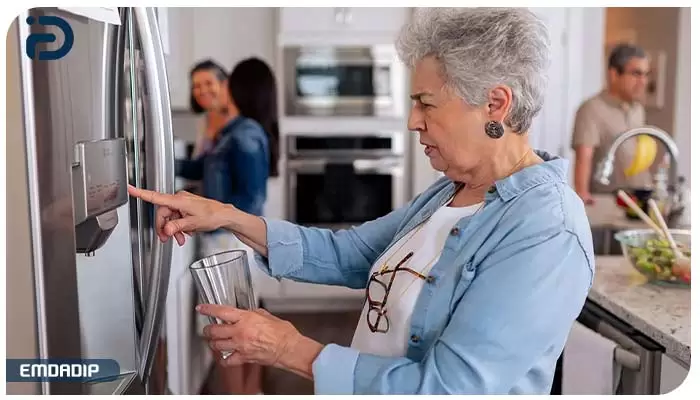 خارج نشدن آب از آب سردکن