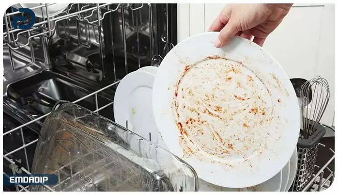 تمیز نشستن ظروف از مشکلات رایج ماشین ظرفشویی