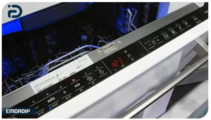 معنی دکمه های ماشین ظرفشویی ماژیک شف در قسمت برنامه ها