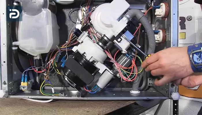 نحوه تعویض موتور گردش ماشین ظرفشویی