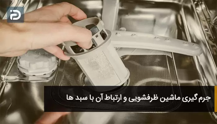 جرم گیری ماشین ظرفشویی و ارتباط آن با سبد ها