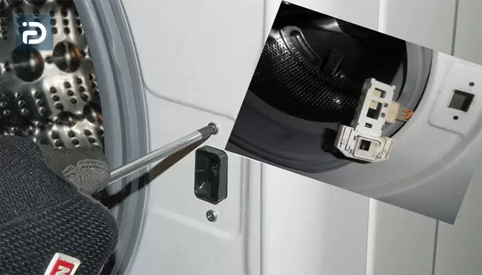 نحوه باز کردن قفل درب ماشین لباسشویی